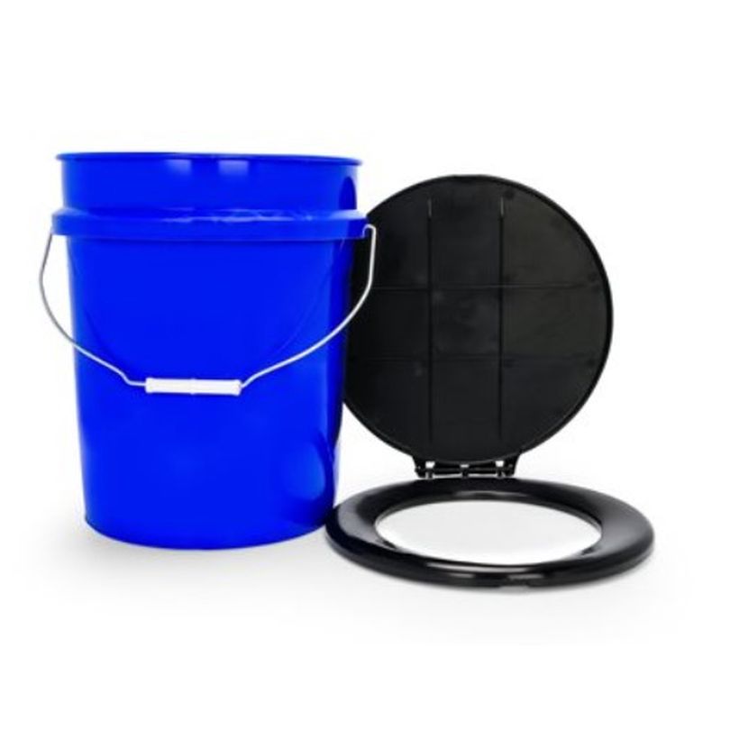 Toilet Bucket w/ Seat, Kit